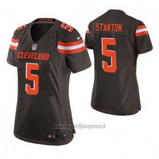 Maglia NFL Game Donna Cleveland Browns Drew Stanton Marrone