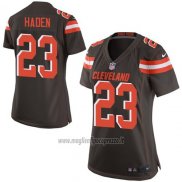 Maglia NFL Game Donna Cleveland Browns Haden Marrone