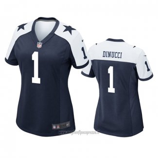 Maglia NFL Game Donna Dallas Cowboys Ben Dinucci Alternato Blu