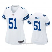 Maglia NFL Game Donna Dallas Cowboys Bradlee Anae Bianco