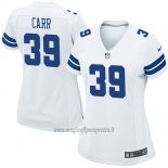 Maglia NFL Game Donna Dallas Cowboys Carr Bianco