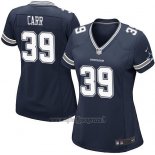 Maglia NFL Game Donna Dallas Cowboys Carr Blu