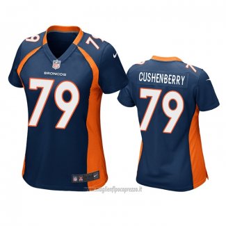Maglia NFL Game Donna Denver Bronco Lloyd Cushenberrys Blu