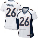 Maglia NFL Game Donna Denver Broncos Stewart Bianco