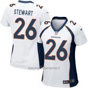 Maglia NFL Game Donna Denver Broncos Stewart Bianco