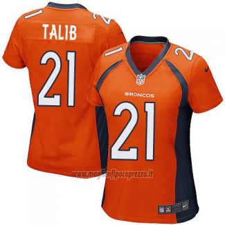 Maglia NFL Game Donna Denver Broncos Talib Arancione