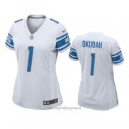 Maglia NFL Game Donna Detroit Lions Jeff Okudah Bianco