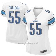 Maglia NFL Game Donna Detroit Lions Tulloch Bianco