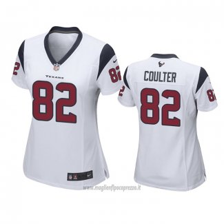 Maglia NFL Game Donna Houston Texans Isaiah Coulter Bianco