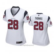 Maglia NFL Game Donna Houston Texans Michael Thomas Bianco