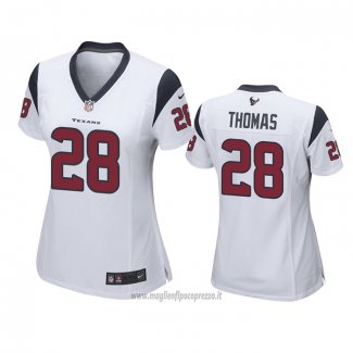 Maglia NFL Game Donna Houston Texans Michael Thomas Bianco