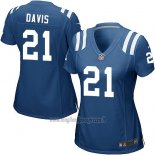 Maglia NFL Game Donna Indianapolis Colts Davis Blu