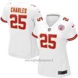 Maglia NFL Game Donna Kansas City Chiefs Charles Bianco