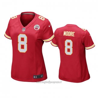 Maglia NFL Game Donna Kansas City Chiefs Matt Moore Rosso
