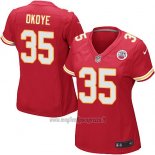 Maglia NFL Game Donna Kansas City Chiefs Okoye Rosso