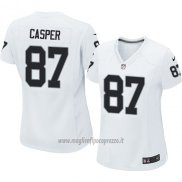 Maglia NFL Game Donna Las Vegas Raiders Casper Bianco