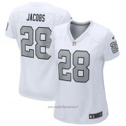 Maglia NFL Game Donna Las Vegas Raiders Josh Jacobs Alternato Bianco