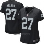 Maglia NFL Game Donna Las Vegas Raiders Nelson Nero
