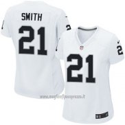 Maglia NFL Game Donna Las Vegas Raiders Smith Bianco2