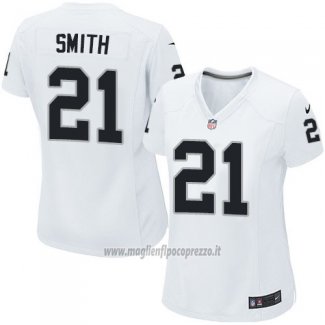 Maglia NFL Game Donna Las Vegas Raiders Smith Bianco2