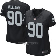 Maglia NFL Game Donna Las Vegas Raiders Williams Nero