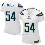Maglia NFL Game Donna Los Angeles Chargers Ingram Bianco