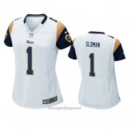 Maglia NFL Game Donna Los Angeles Rams Sam Sloman Bianco