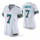 Maglia NFL Game Donna Miami Dolphins Jason Sanders Throwback Bianco