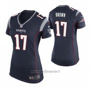 Maglia NFL Game Donna New England Patriots Antonio Brown Blu