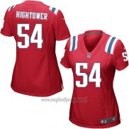 Maglia NFL Game Donna New England Patriots Hightower Rosso