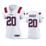 Maglia NFL Game Donna New England Patriots Kyle Dugger Bianco