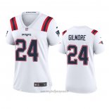 Maglia NFL Game Donna New England Patriots Stephon Gilmore 2020 Bianco