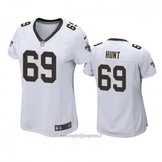 Maglia NFL Game Donna New Orleans Saints Margus Hunt Bianco