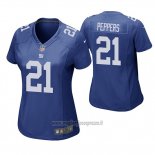 Maglia NFL Game Donna New York Giants Jabrill Peppers Blu