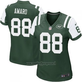 Maglia NFL Game Donna New York Jets Amaro Verde