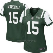 Maglia NFL Game Donna New York Jets Marshall Verde