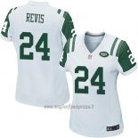 Maglia NFL Game Donna New York Jets Revis Bianco