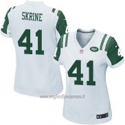 Maglia NFL Game Donna New York Jets Skrine Bianco