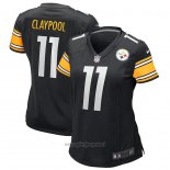 Maglia NFL Game Donna Pittsburgh Steelers Chase Claypool Nero