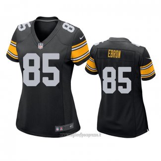 Maglia NFL Game Donna Pittsburgh Steelers Eric Ebron Nero