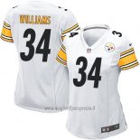 Maglia NFL Game Donna Pittsburgh Steelers Williams Bianco