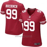 Maglia NFL Game Donna San Francisco 49ers Buckner Rosso