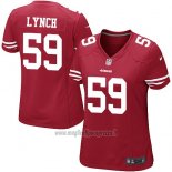 Maglia NFL Game Donna San Francisco 49ers Lynch Rosso