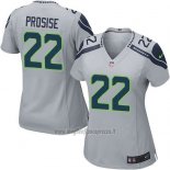 Maglia NFL Game Donna Seattle Seahawks Prosise Grigio