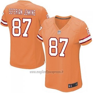 Maglia NFL Game Donna Tampa Bay Buccaneers Seferian Jenkins Arancione