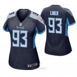 Maglia NFL Game Donna Tennessee Titans Dee Liner Blu2