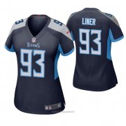 Maglia NFL Game Donna Tennessee Titans Dee Liner Blu2