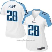 Maglia NFL Game Donna Tennessee Titans Huff Bianco