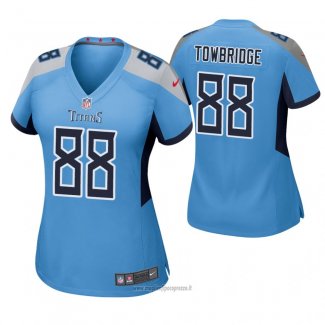 Maglia NFL Game Donna Tennessee Titans Keith Towbridge Blu
