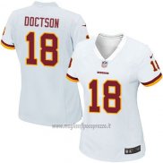 Maglia NFL Game Donna Washington Commanders Doctson Bianco